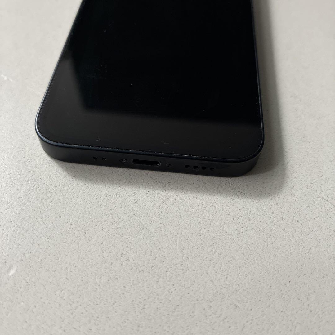 【美品】Apple iPhone 13 mini ブラック 本体 充電ケーブル付