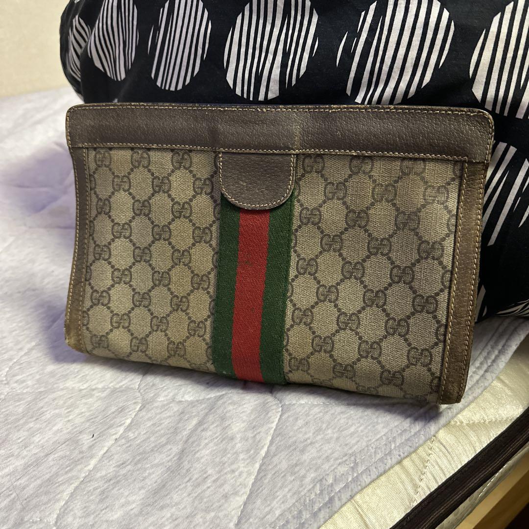 Gucci GGパターン クラッチバッグ