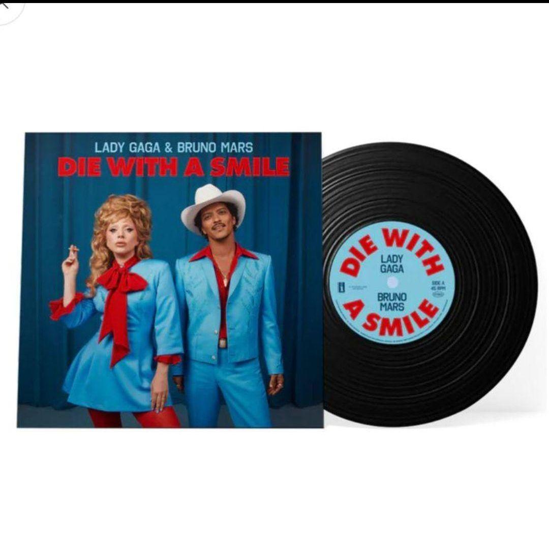 新品 Lady Gaga Bruno Mars Die with a Smile