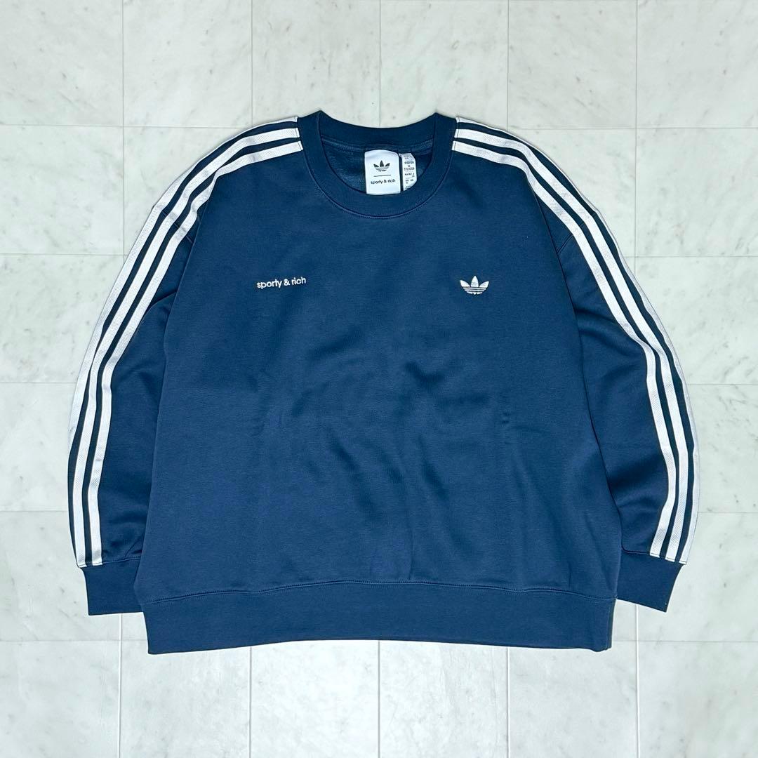 アディダス sporty rich スウェット JN5331XL LL SPORTY RICH