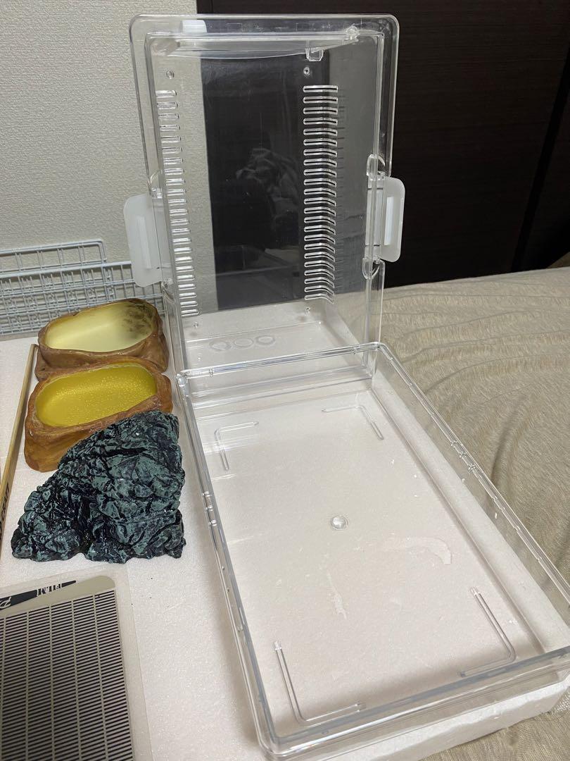 爬虫類用飼育ケースセット