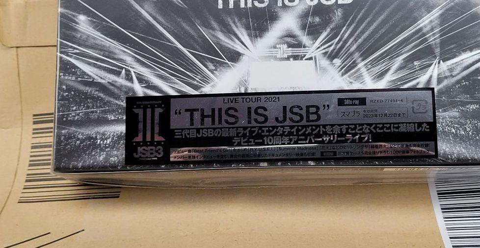 高品質特価 LIVE TOUR 2021“THIS IS JSB Blu-ray ブルーレイ I751U-m14527363011 新作入荷低価