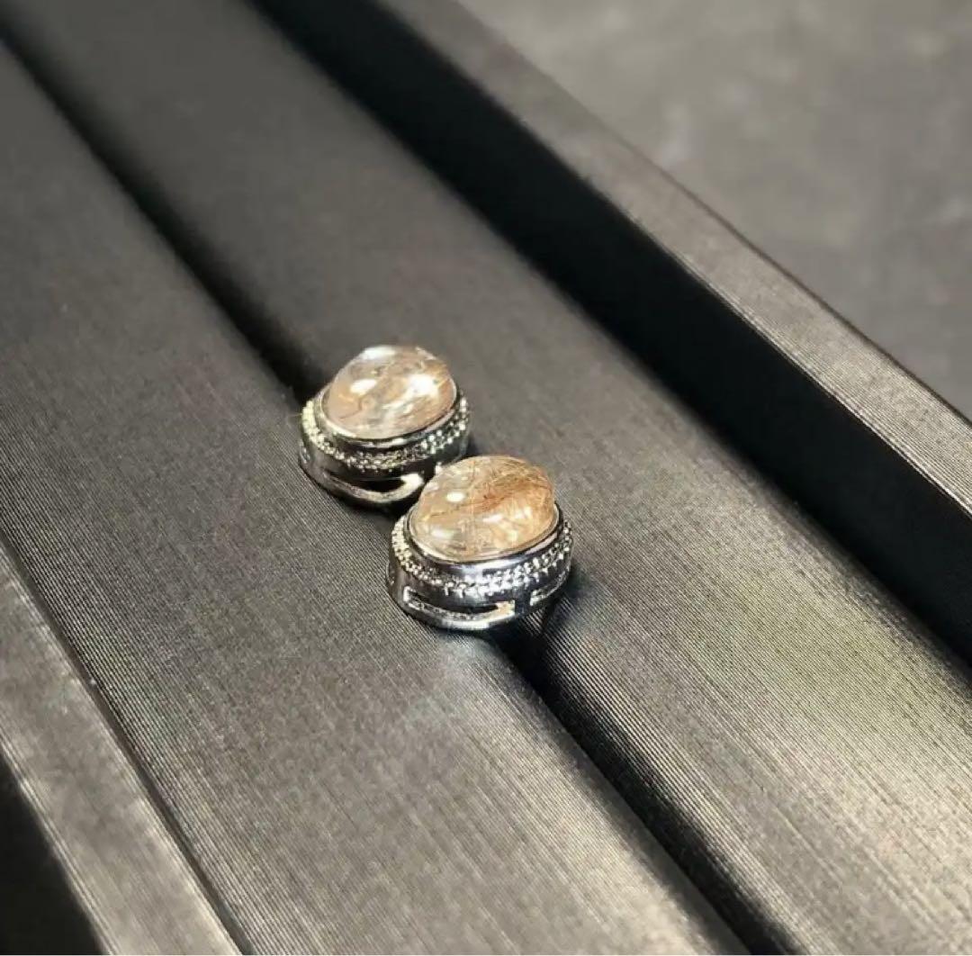  2025年おすすめのアイテム満載 007Pa【才能開花】ピアス S925 オレンジルチルクォーツ 天然石 アクセサリー