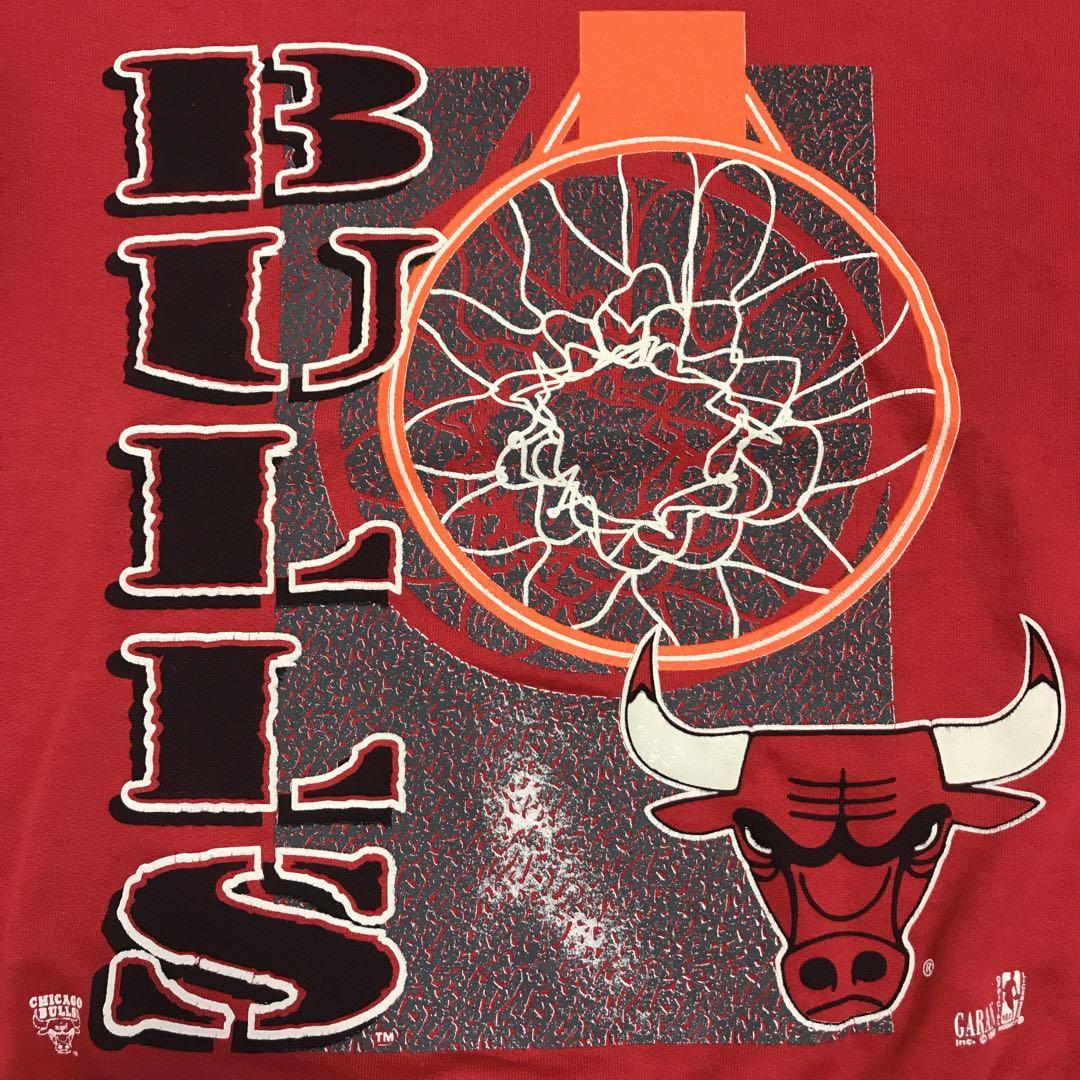 90'sビンテージ古着！アメリカ製 NBA シカゴ ブルズ￼￼ スウェット