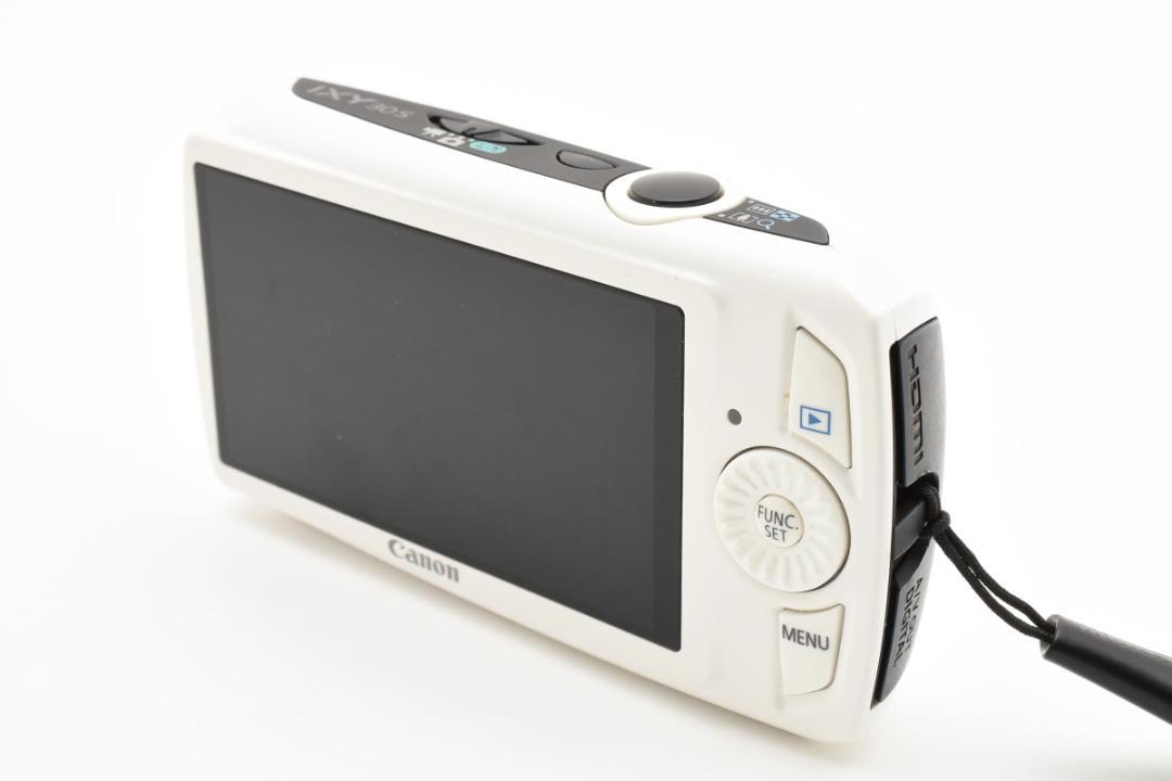 ✨美品✨Canon IXY 30S ホワイト　コンパクトデジタルカメラ　キャノン