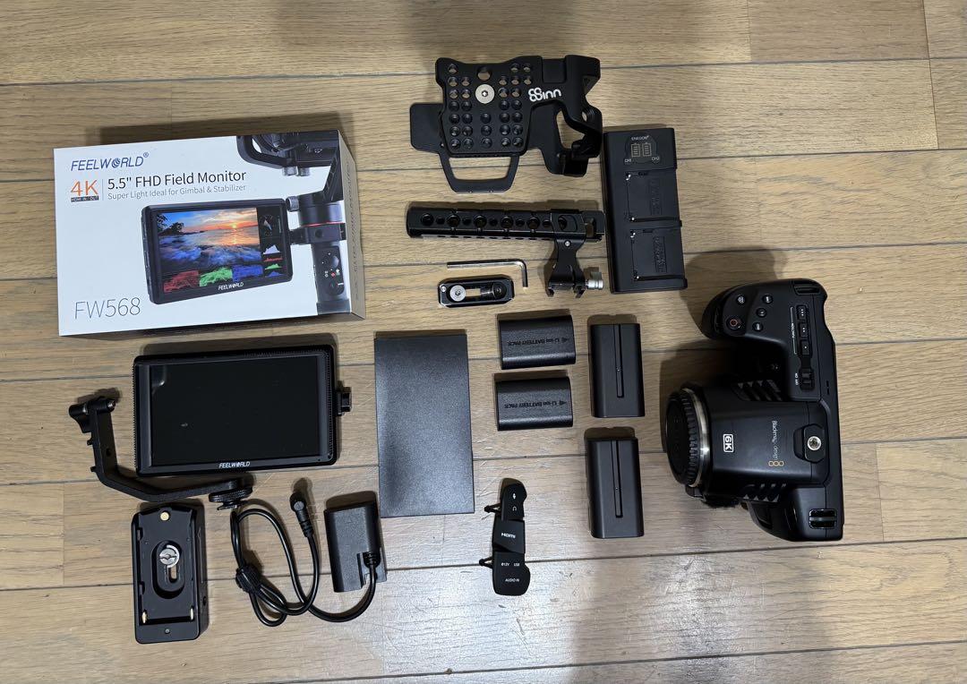 \"最終値下げ\" bmpcc6k スモールリグ feelworld FW568