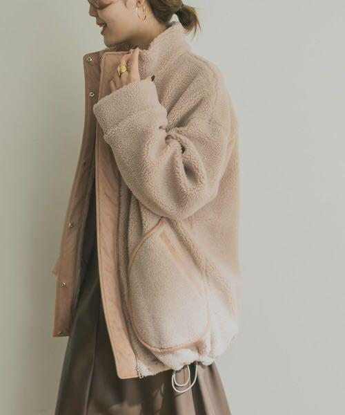人気SALE豊富な 美品 パイピングデザインボアコート♡ボアブルゾン♡ジャケット♡アーバンリサーチ PfnQV-m14534036286 最新品お得