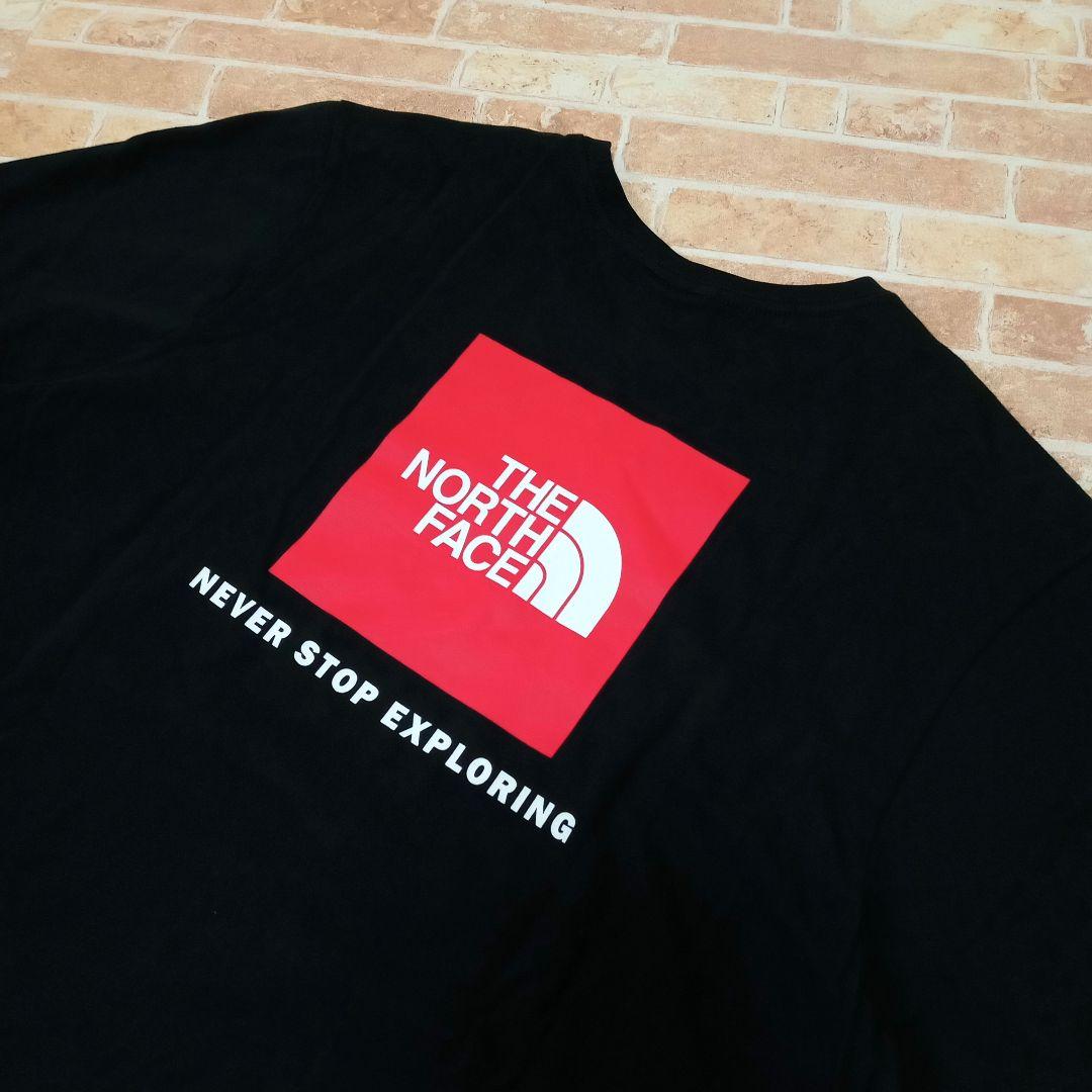 【極美品】THE NORTH FACE　バックプリントボックスロゴ　半袖Tシャツ
