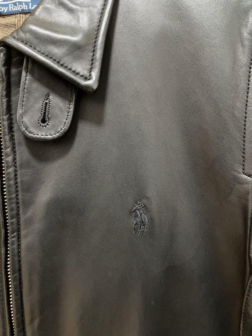 美品 Polo Ralph Lauren ラルフローレン レザージャケット