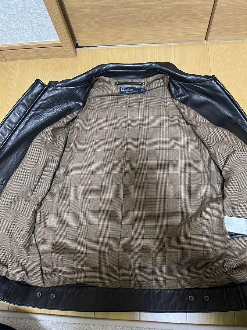 美品 Polo Ralph Lauren ラルフローレン レザージャケット
