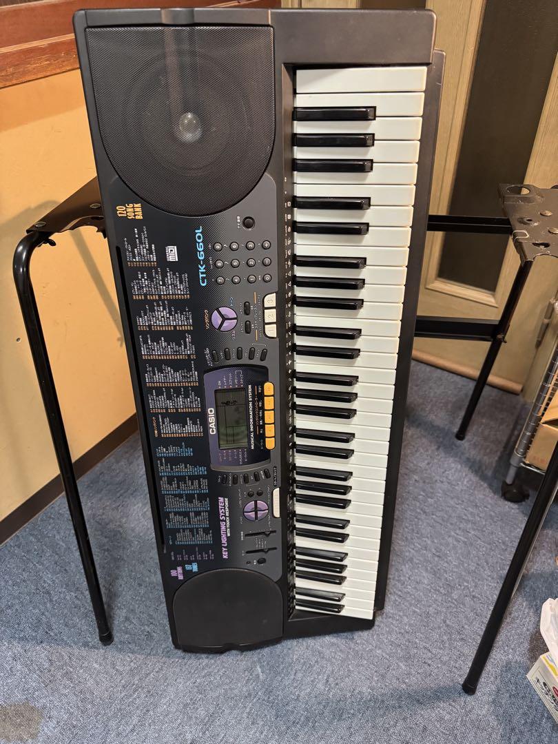 CASIO カシオ 電子ピアノ 電子キーボード CTK-660L - メルカリ