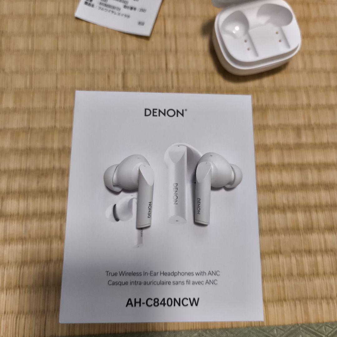 DENON（デノン） AH-C840NCW ホワイト【美品】