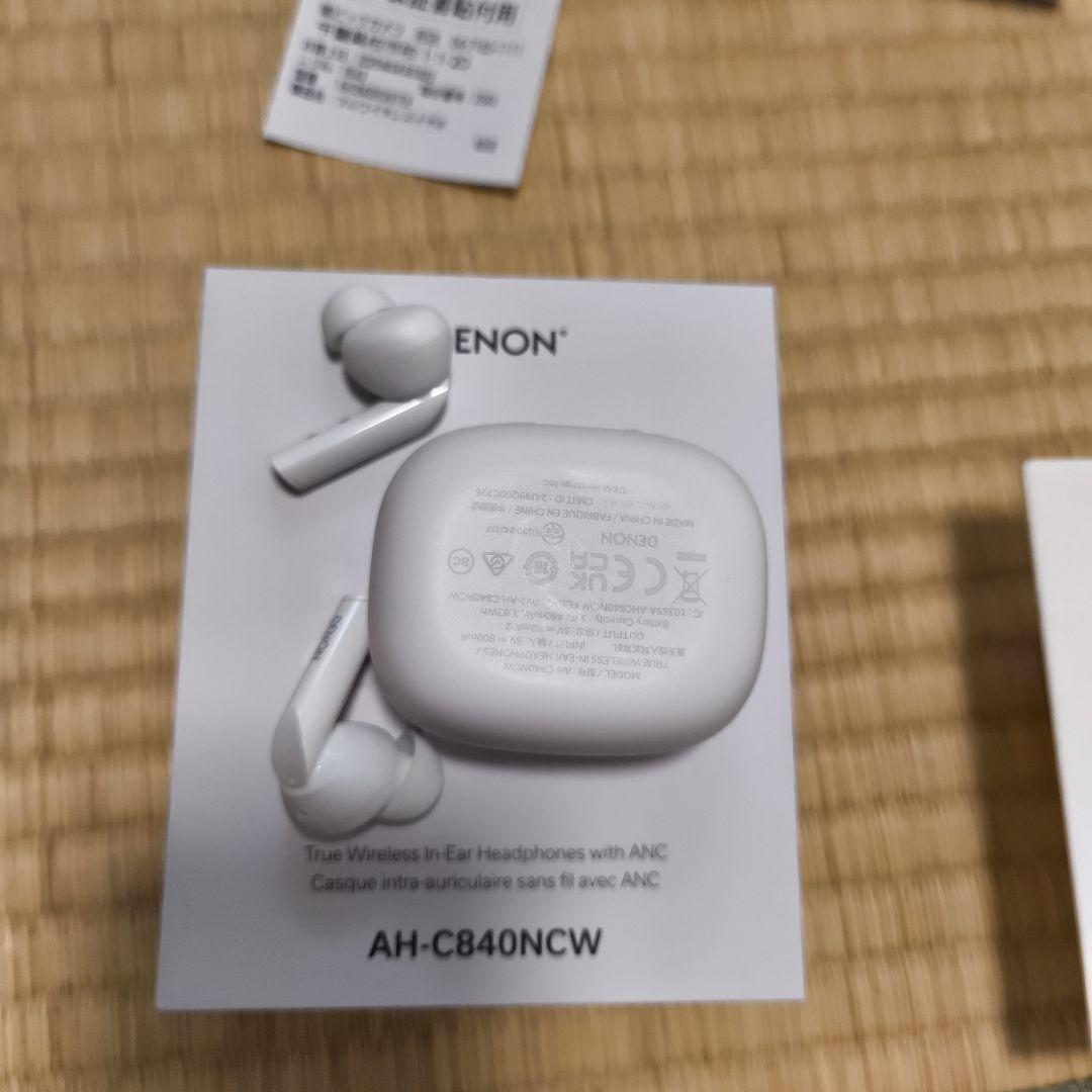 DENON（デノン） AH-C840NCW ホワイト【美品】