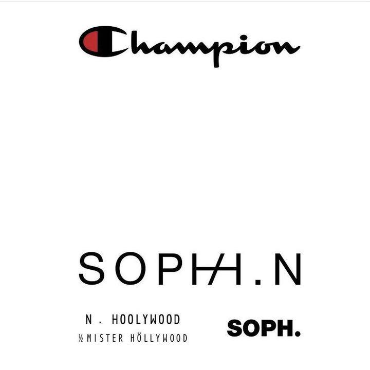 限定品好評 Champion N.HOOLYWOOD パーカー チャンピオン TGvso-m14538210930 SOPH × 安い国産