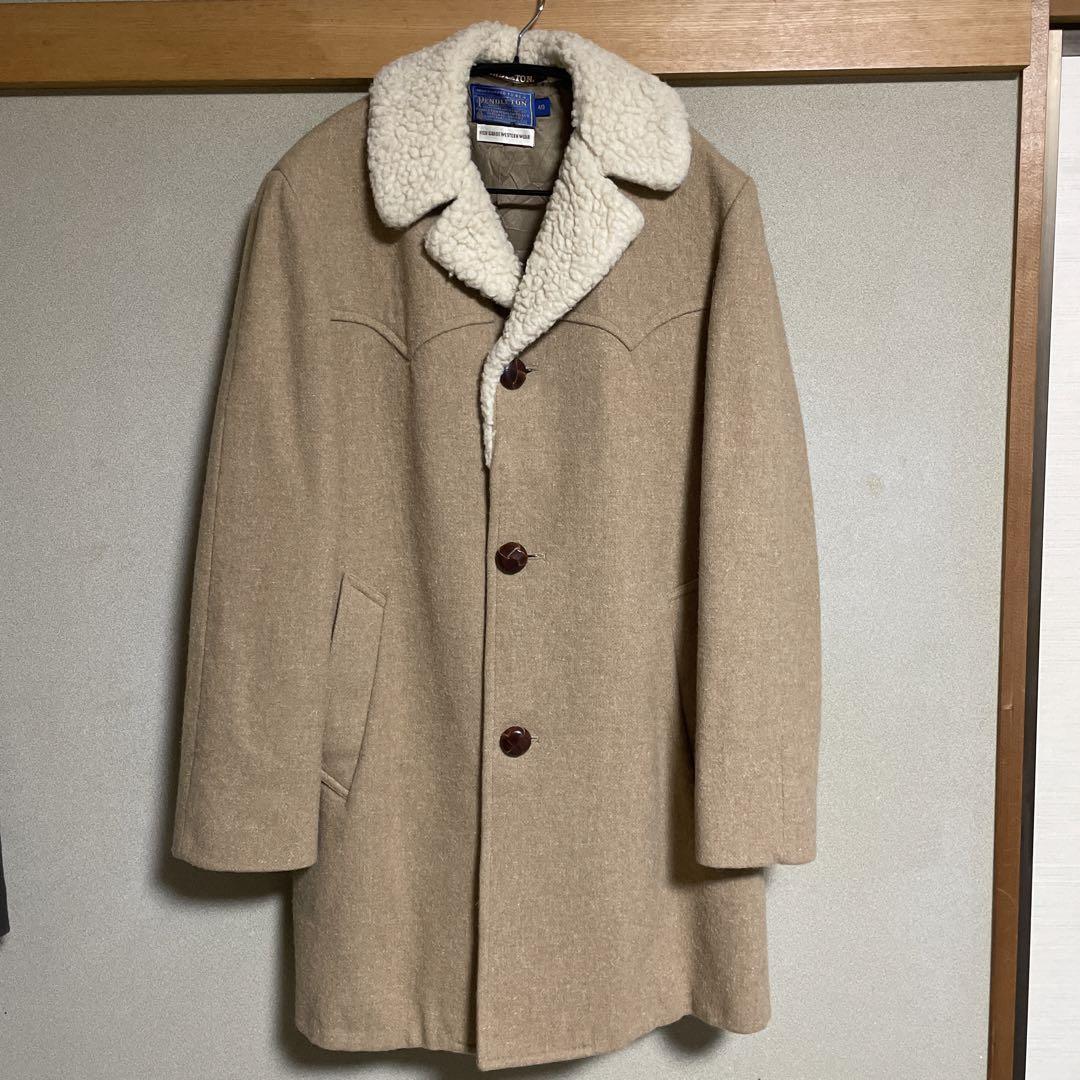 PENDLETON コート ペンドルトン キャメルカラー