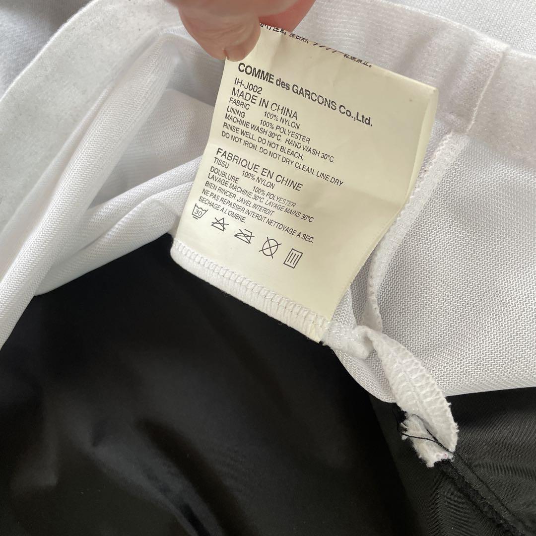 COMME des GARÇONS ブラック ナイロンジャケット Lサイズ