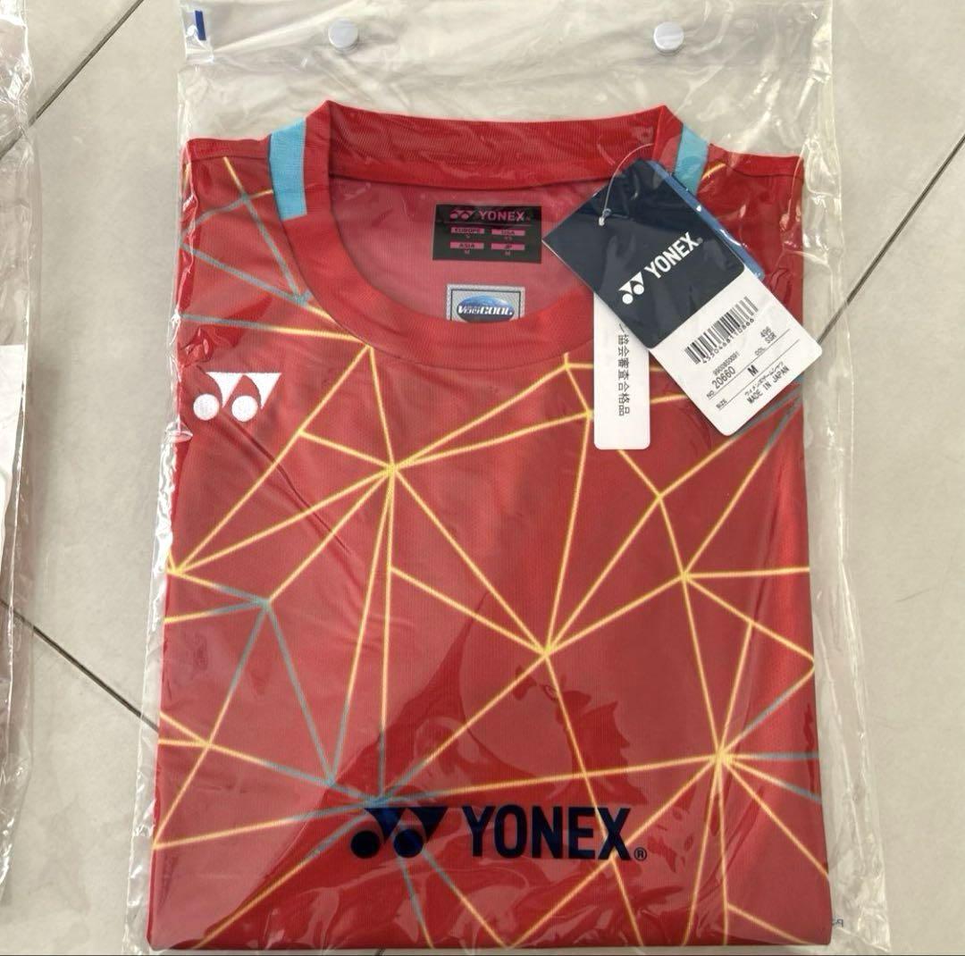 ꧁ YONEX ꧂☘️新品☘️꧁ M ꧂☘️バドミントン☘️ウェア　ゲームシャツ　セット