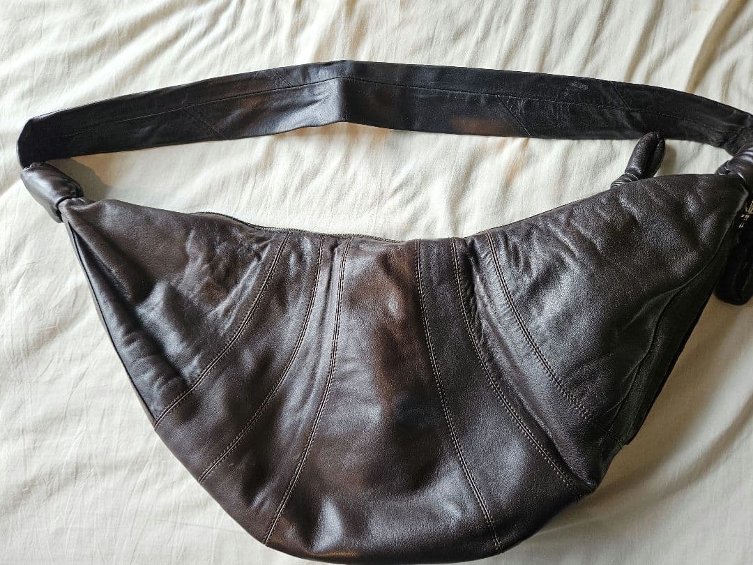 lemaire クロワッサンバッグラージ キーホルダー付