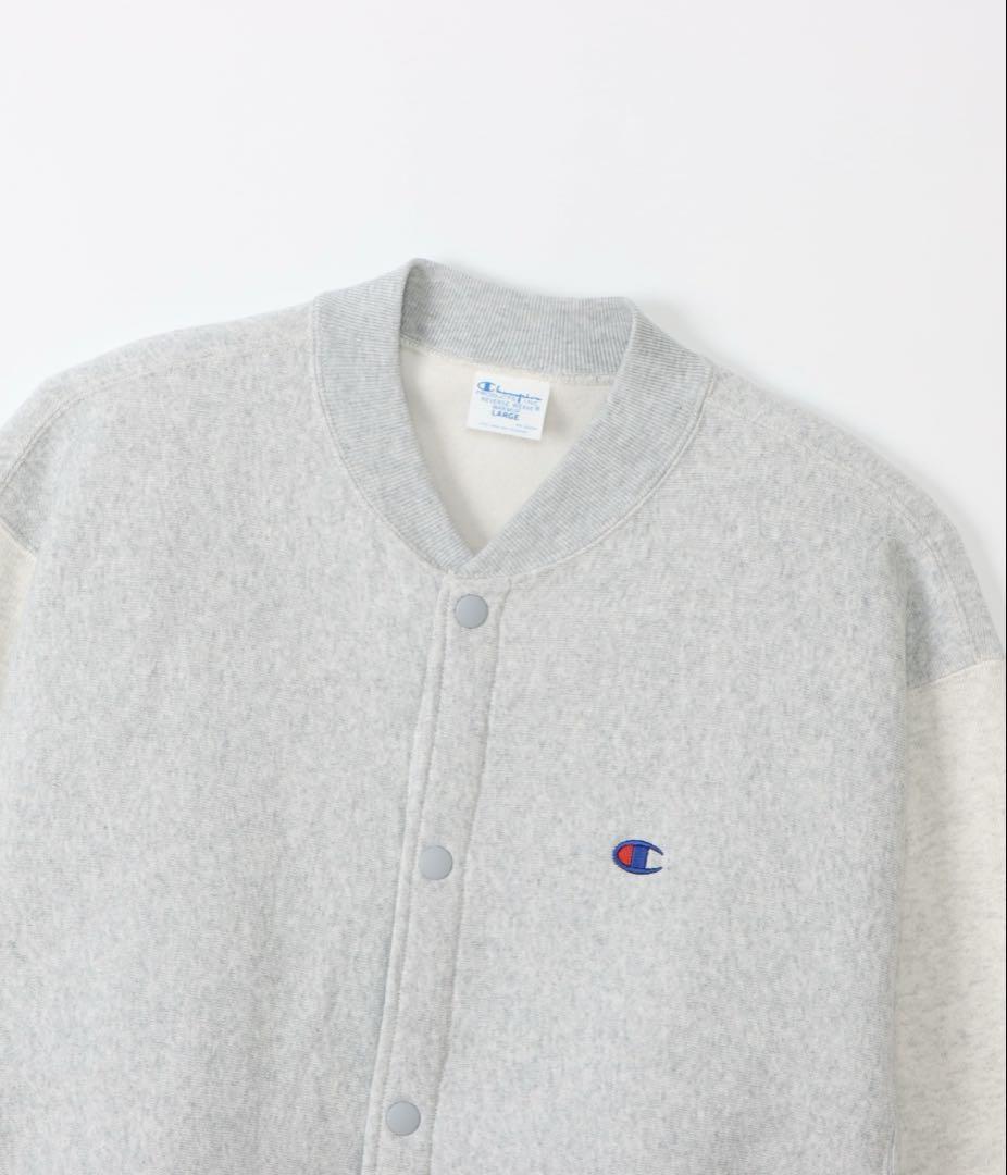 【Champion】メンズ リバースウィーブ(R) スナップスウェットシャツ