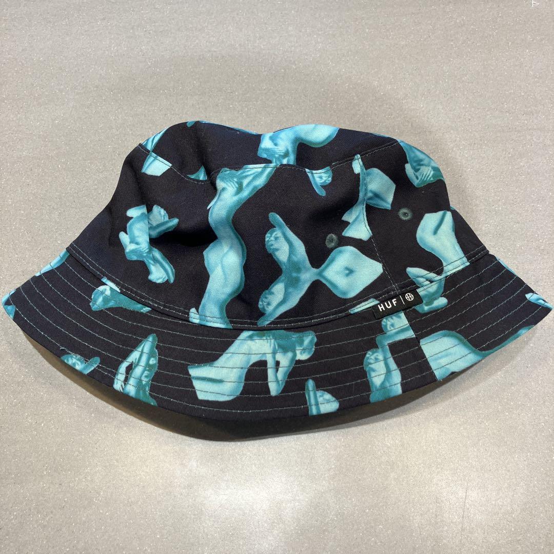 HUF 総柄バケットハット　ハフ　ストリート