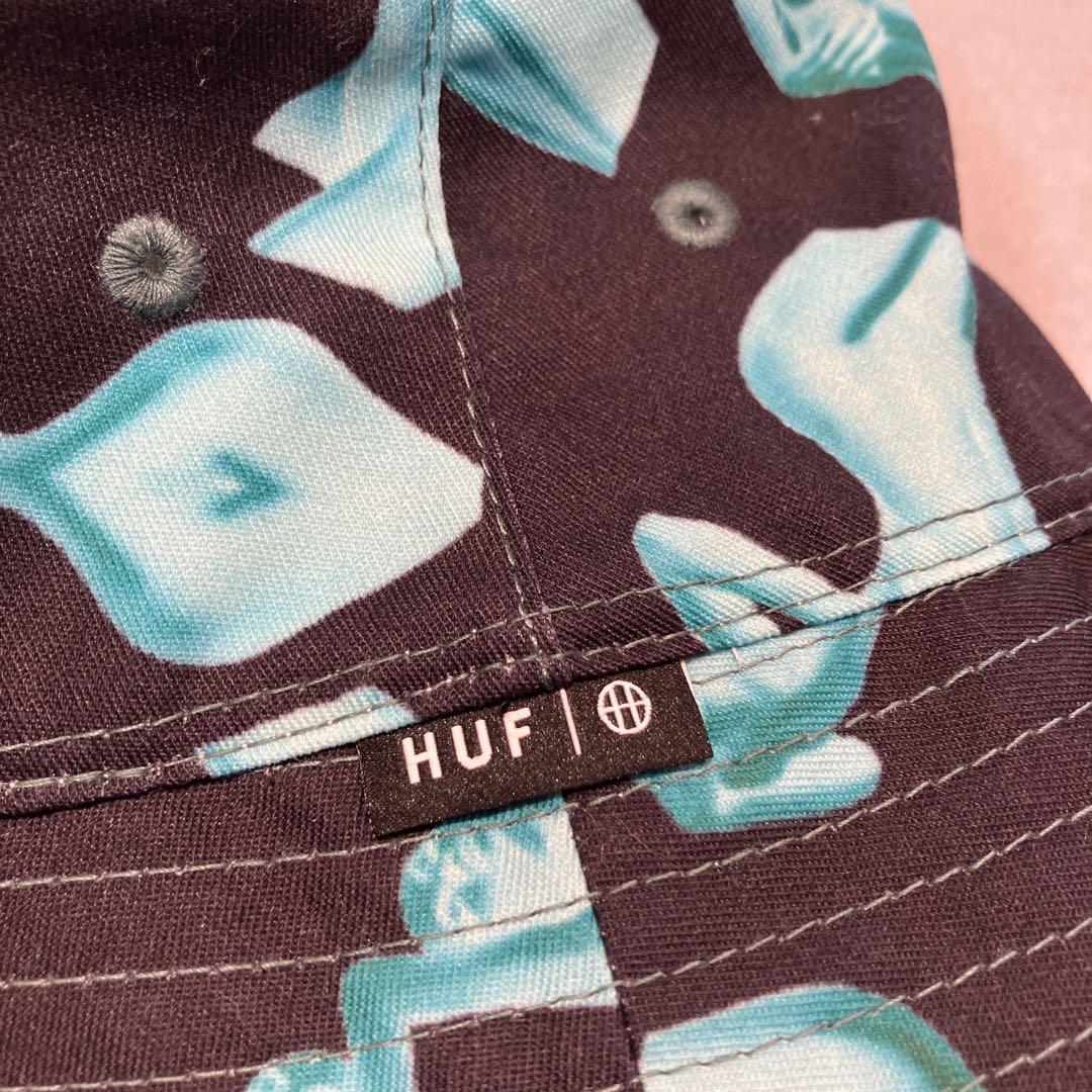 HUF 総柄バケットハット　ハフ　ストリート