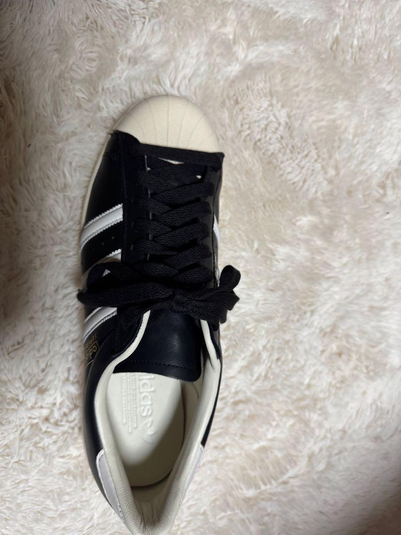 adidas superstar vintege ブラック／ホワイト