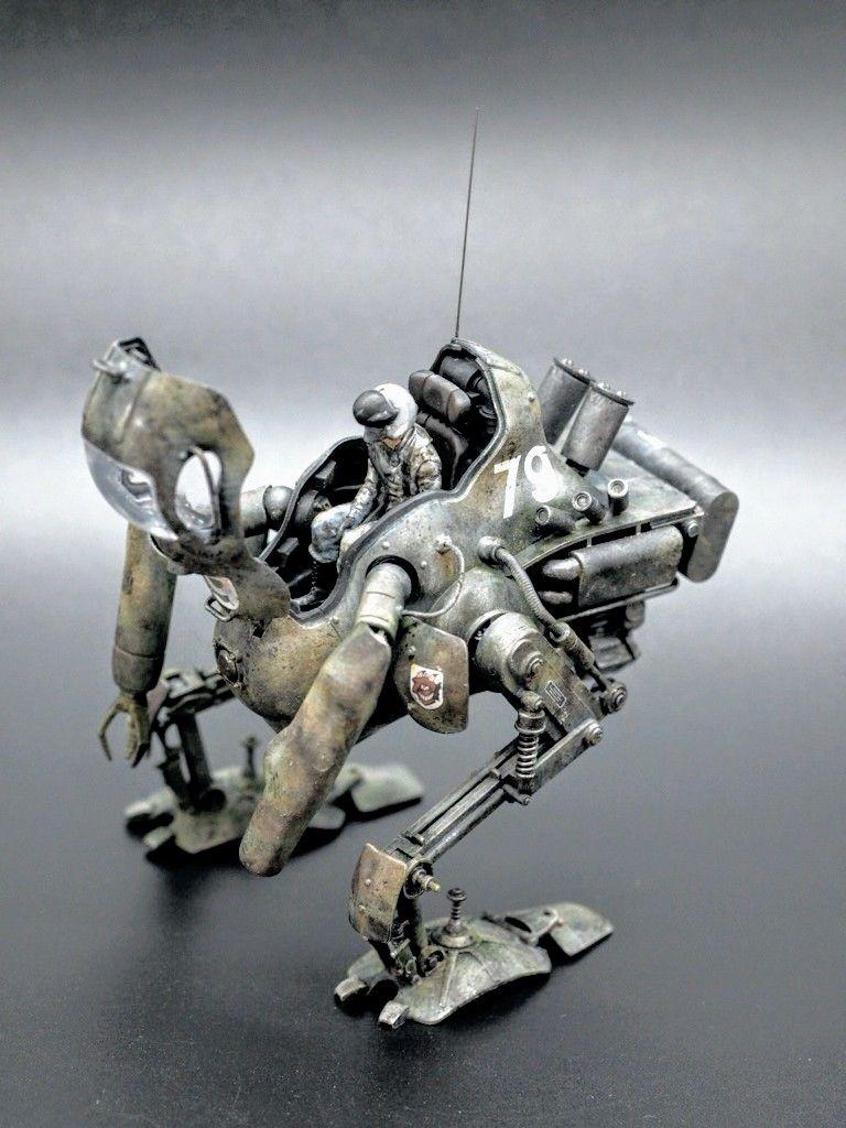 海洋堂 1/35 マシーネンクリーガー カングール 塗装済完成品