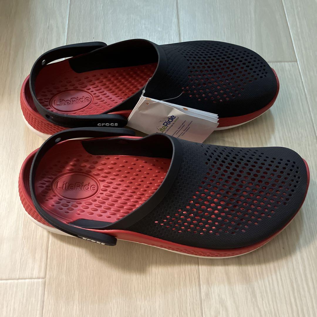 新品 27㎝ クロックス ライトライド 360 クロッグ ブラック