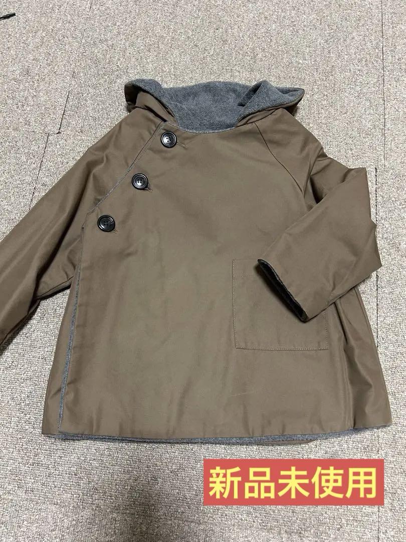 新品　マキエ　makie　3Y 100サイズ　ガサジャケット　ボンポワン好きにコート