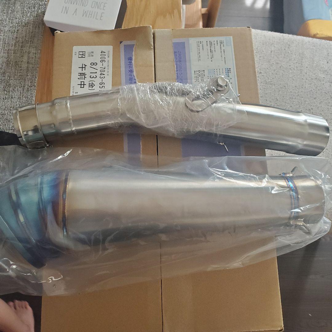 ＬＣＩチタンマフラー焼き入り GSX-R1000 k1.k2