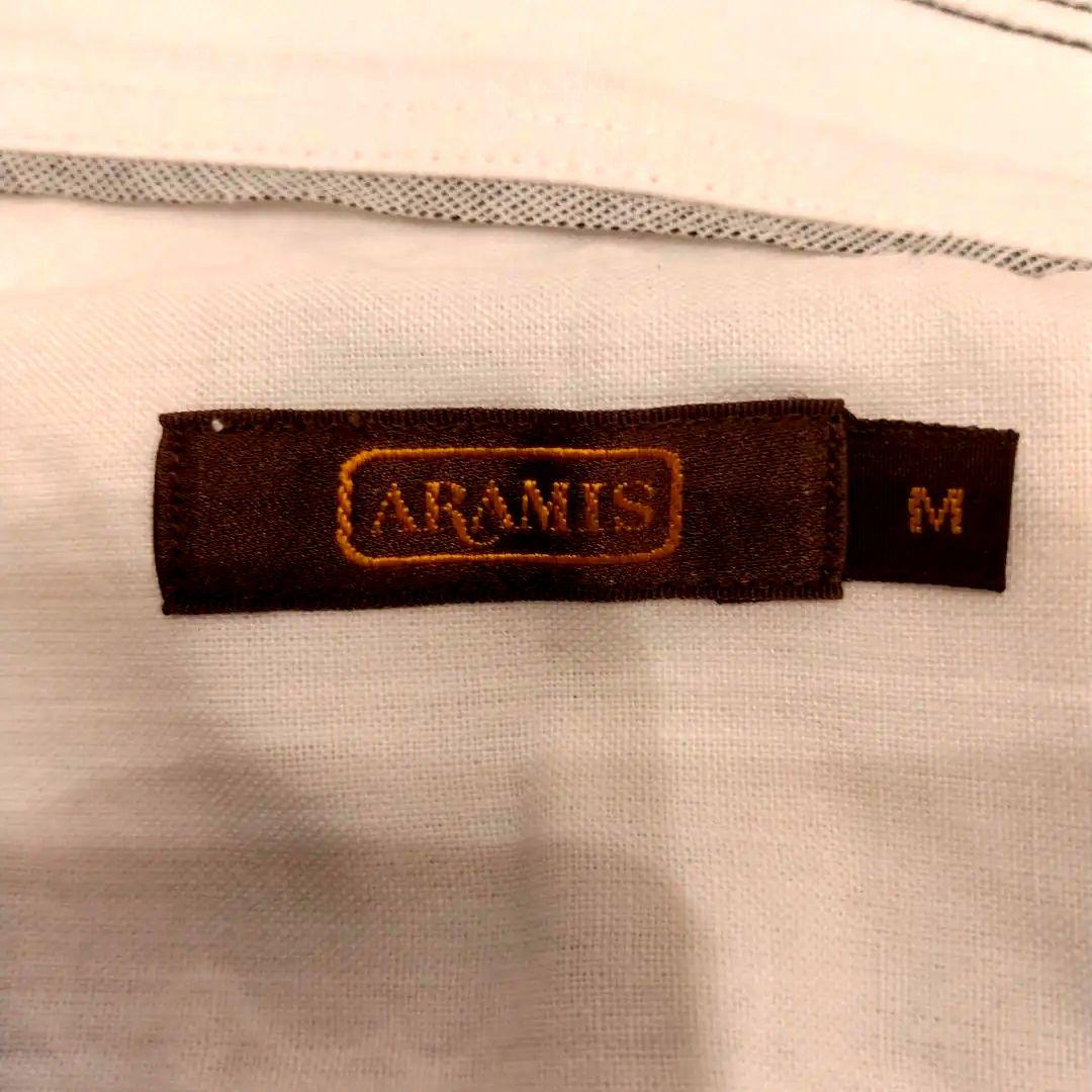 ARAMIS ホワイト ボタンダウンシャツ M