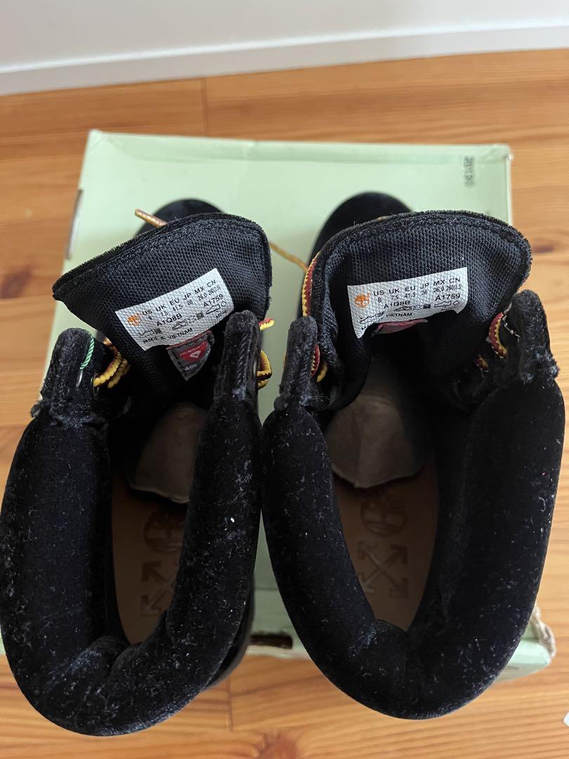 timberland off-white ブーツ ティンバーランド オフホワイト