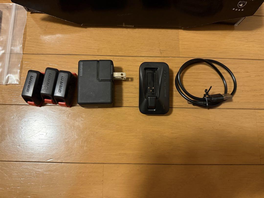 SRAM Red eTap 11速 フルセット ワイヤレス バッテリー3個付き