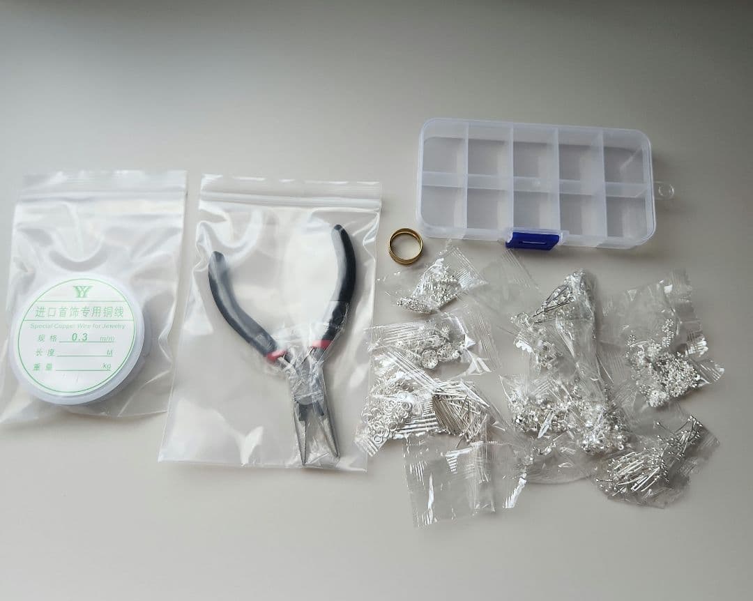 ジュエリー アクセサリー ピンチ プリング 開閉ツール (silver)その他