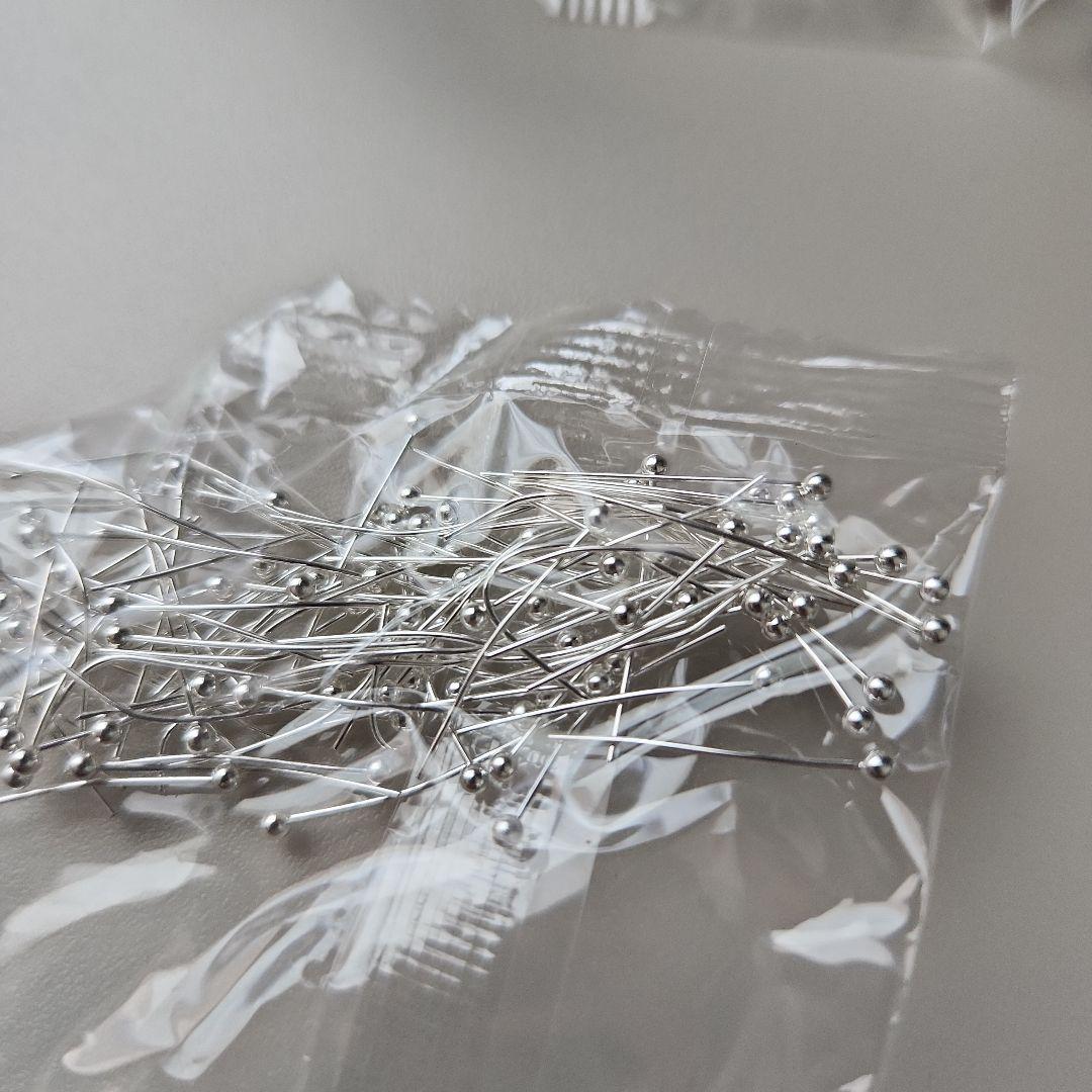 ジュエリー アクセサリー ピンチ プリング 開閉ツール (silver)