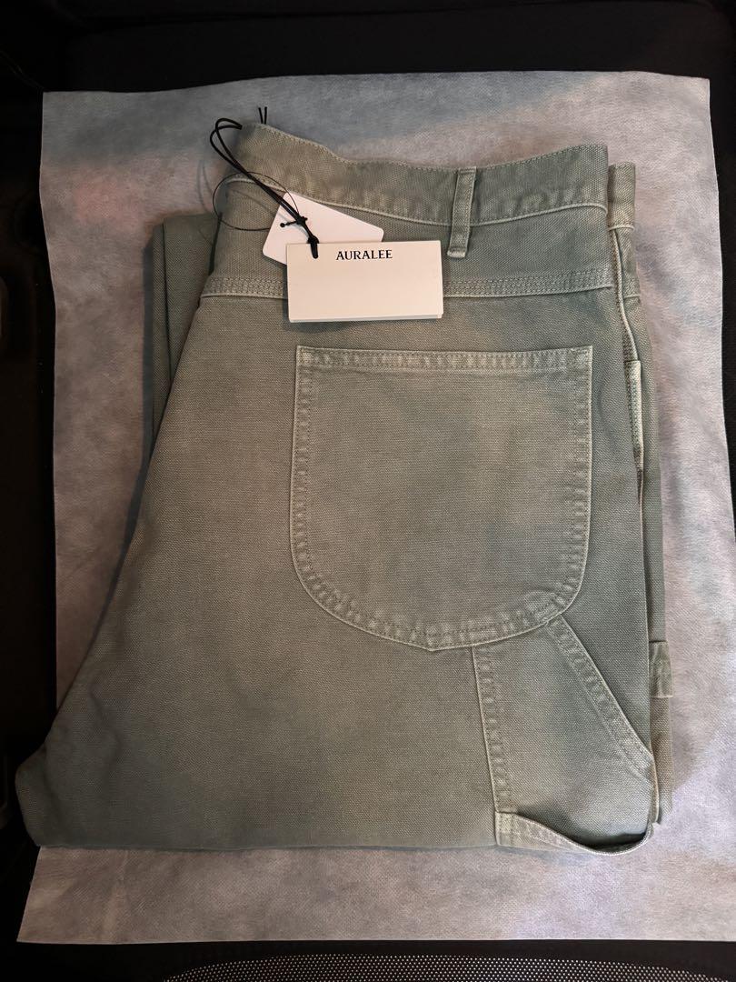 パンツ AURALEE ORGANIC COTTON DUCK PANTS