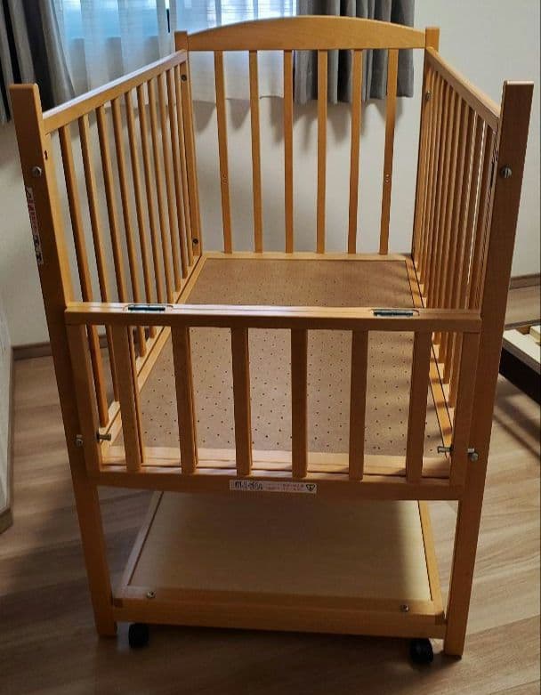 KATOJI ナチュラルウッド ベビーベッド プレミアムタイプ KATOJI ナチュラルウッド ベビーベッド プレミアムタイプ
