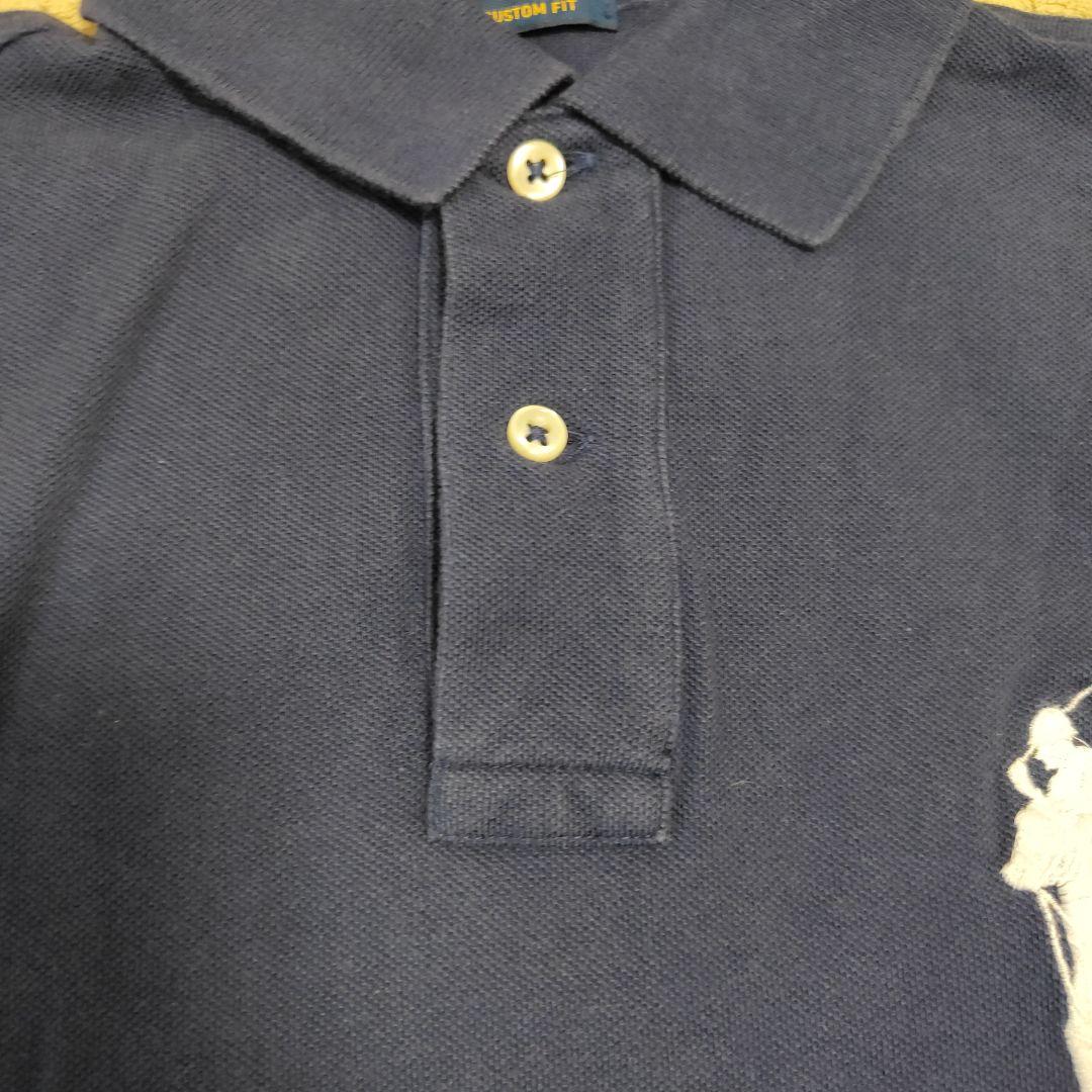 POLO　ポロシャツ　ネイビー　XSサイズ　ビッグポニー　ラルフローレン