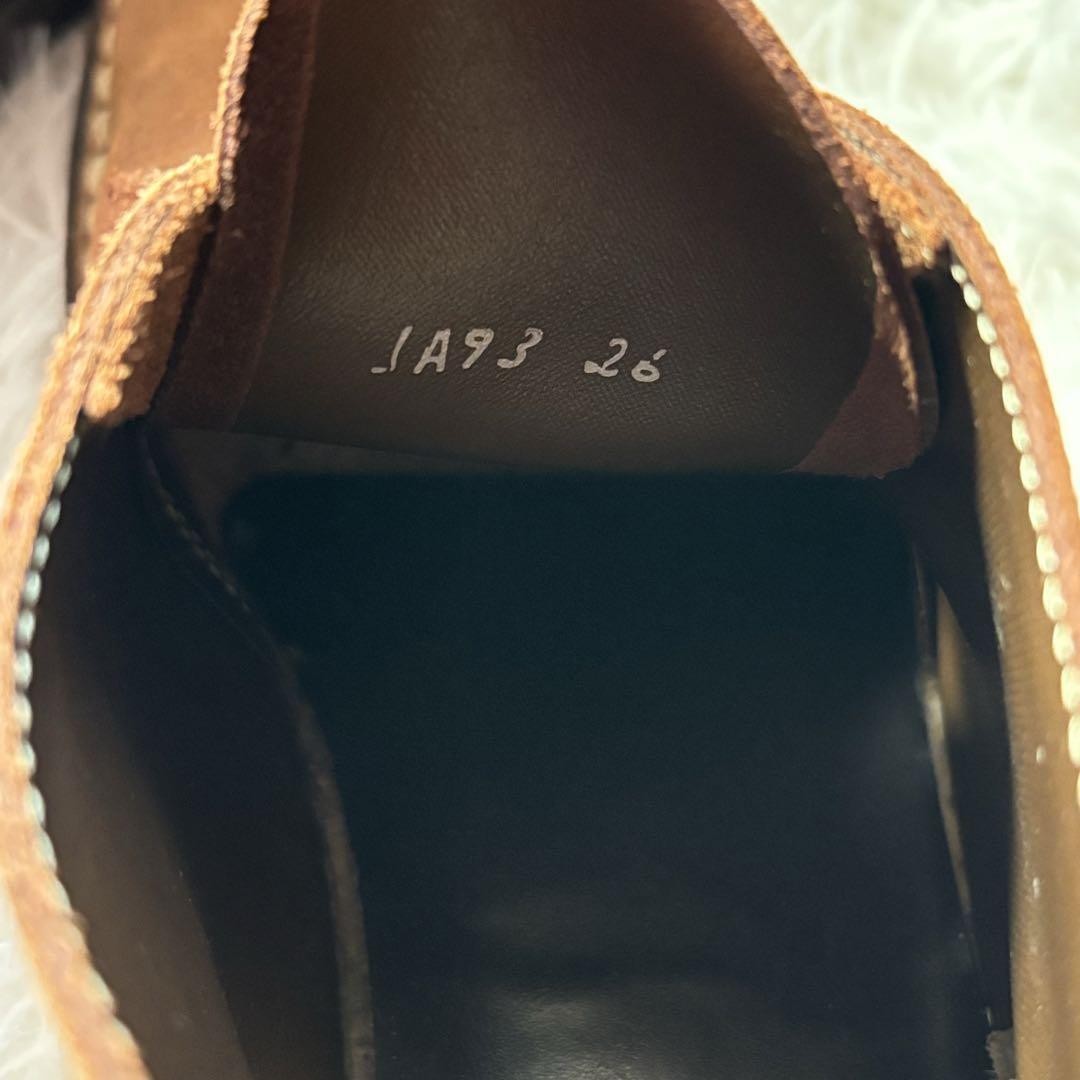 リーガル チャッカブーツ スエード ブラウン レザー JA93 26cm