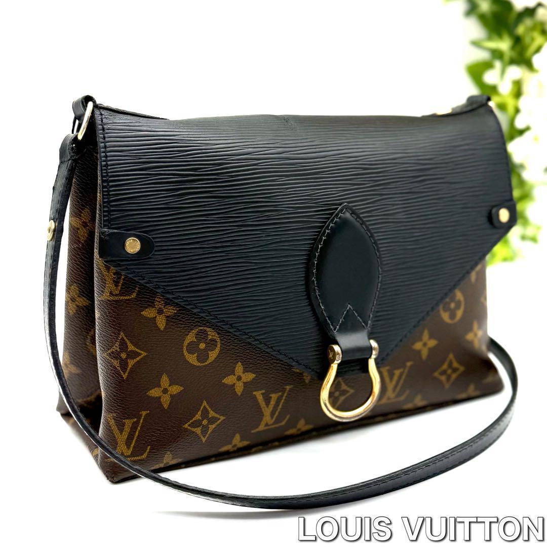 ルイヴィトン❣️ モノグラム サンミシェル ショルダーバッグ ブラック  L98 ルイヴィトン モノグラム サンミシェル ショルダーバッグ