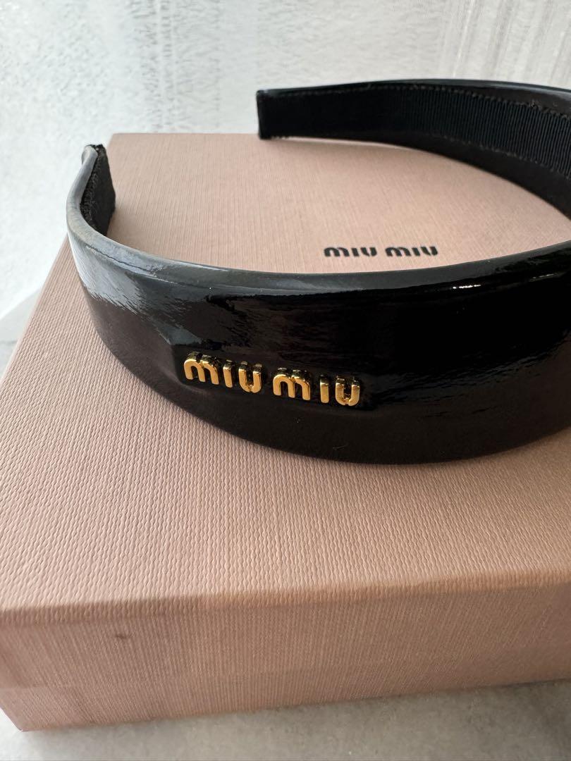 miumiu カチューシャ　正規品