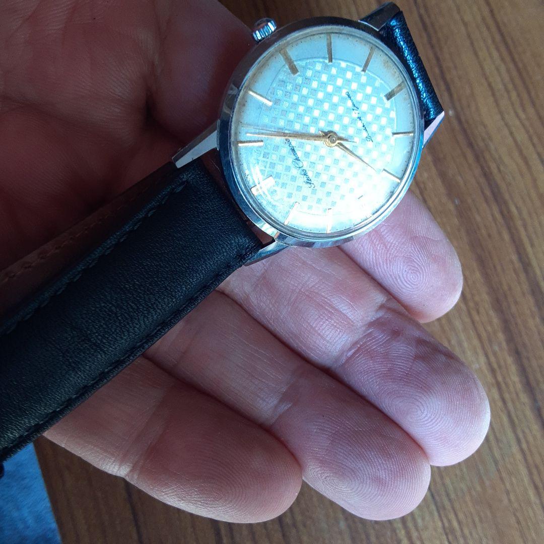 【美品】SEIKOChampion手巻き17石 J14082稀少(変わり文字盤)