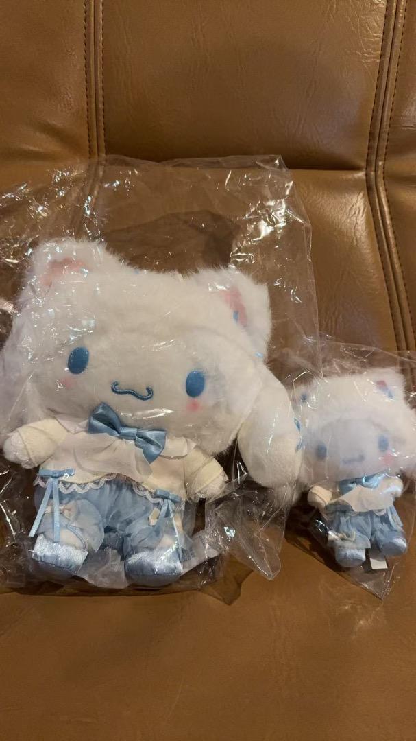 サンリオ　白猫バレリーナ　シナモン　ぬいぐるみ　マスコット 2点セット