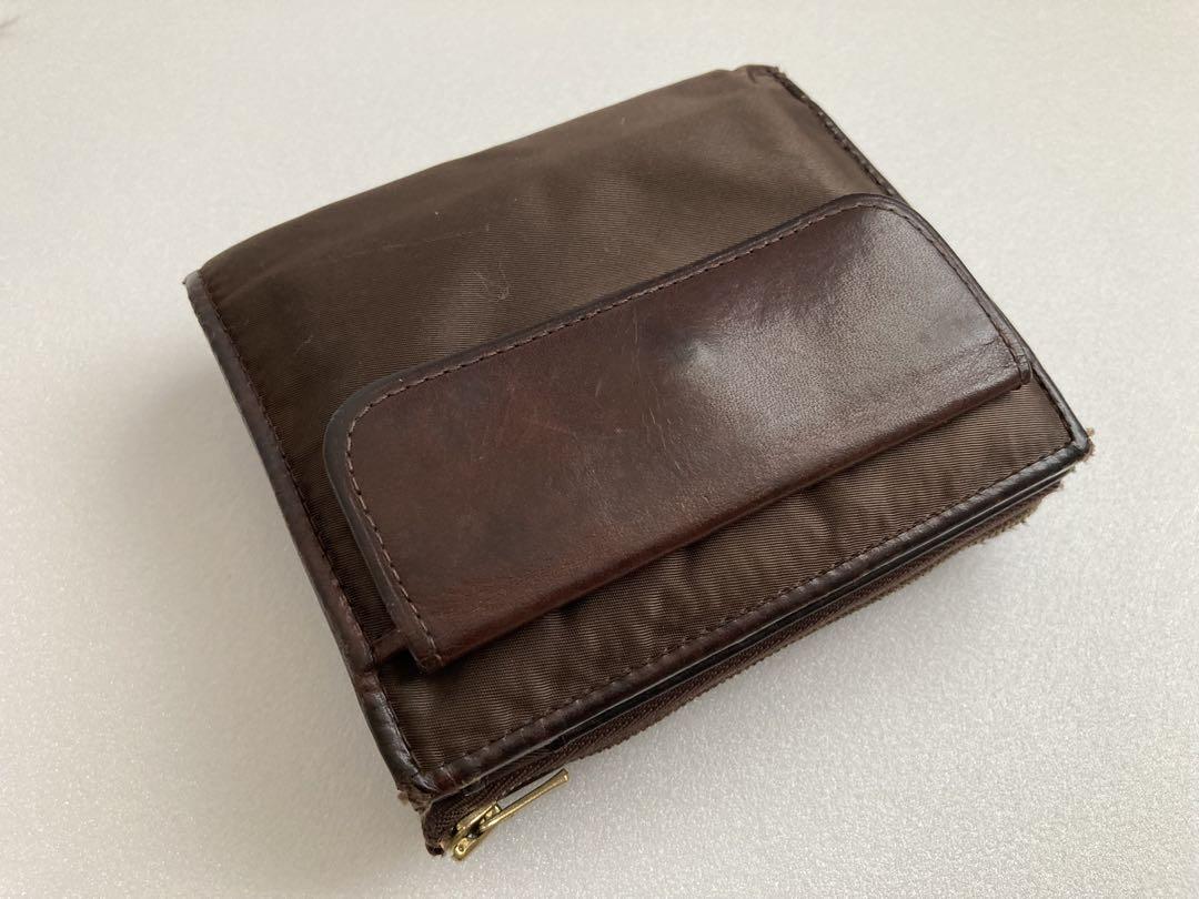 【PORTER】ポーター 二つ折り財布 レザー ナイロン