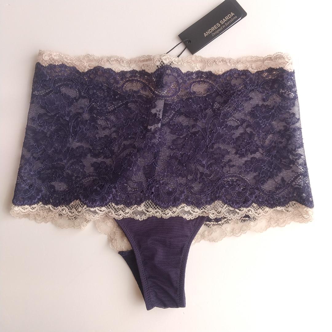 専用《ANDRES SARDA》 ハイウエストショーツ38（40あり）ネイビー