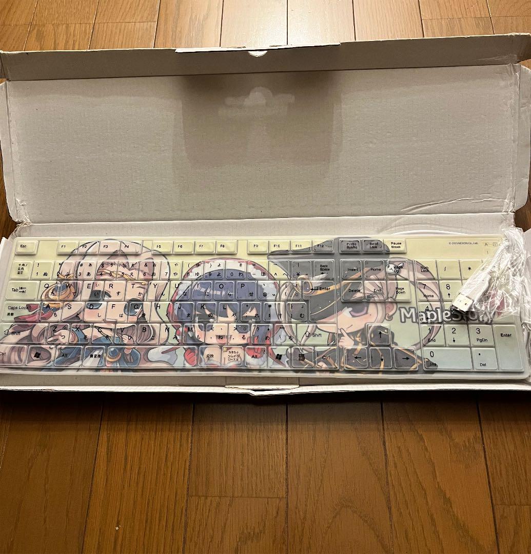 メイプルストーリー10周年公式オフ抽選景品　キーボード　グッズ　ノベルティ