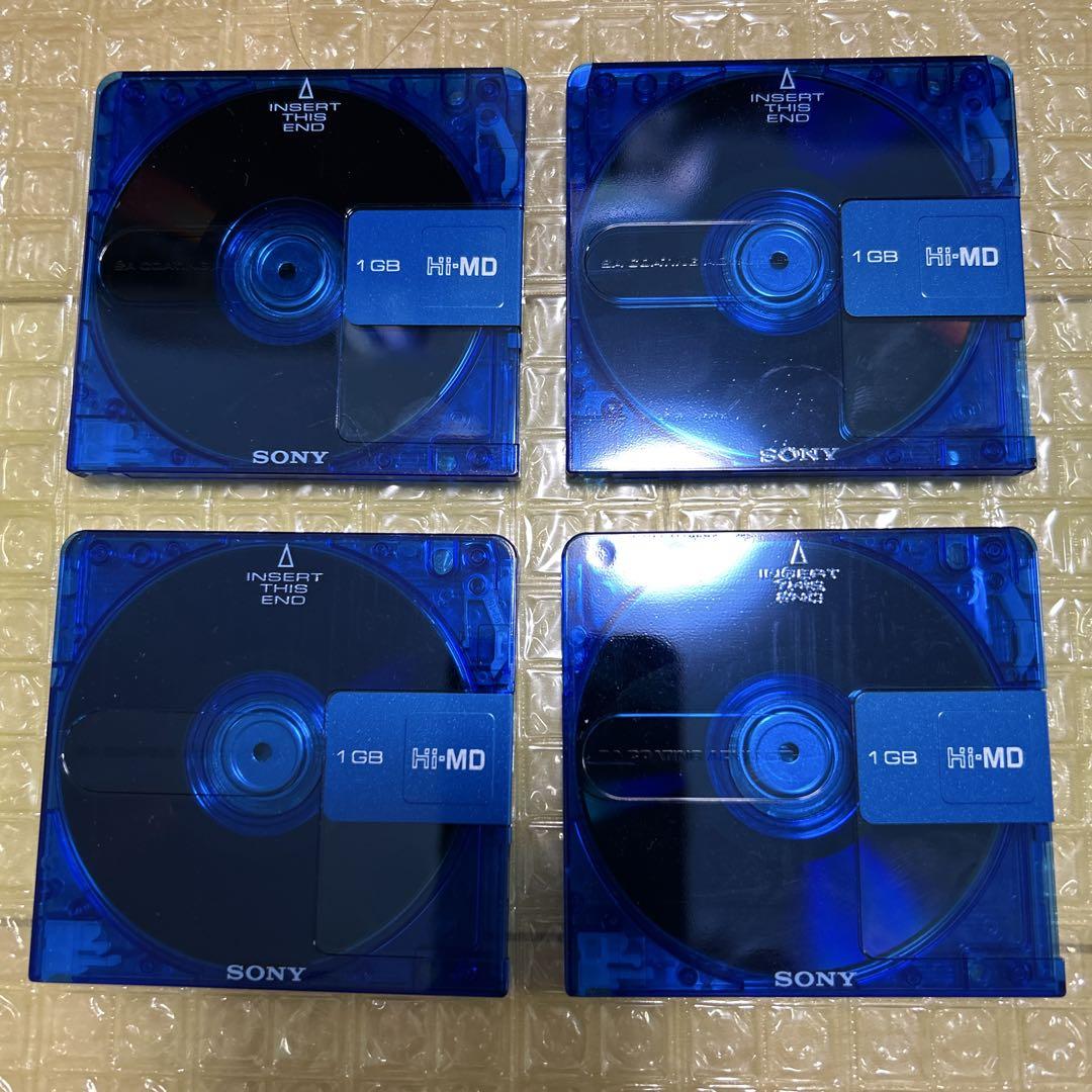 SONY ソニー Hi-MD 1GB 【中古4枚】 MDディスク 8,640円