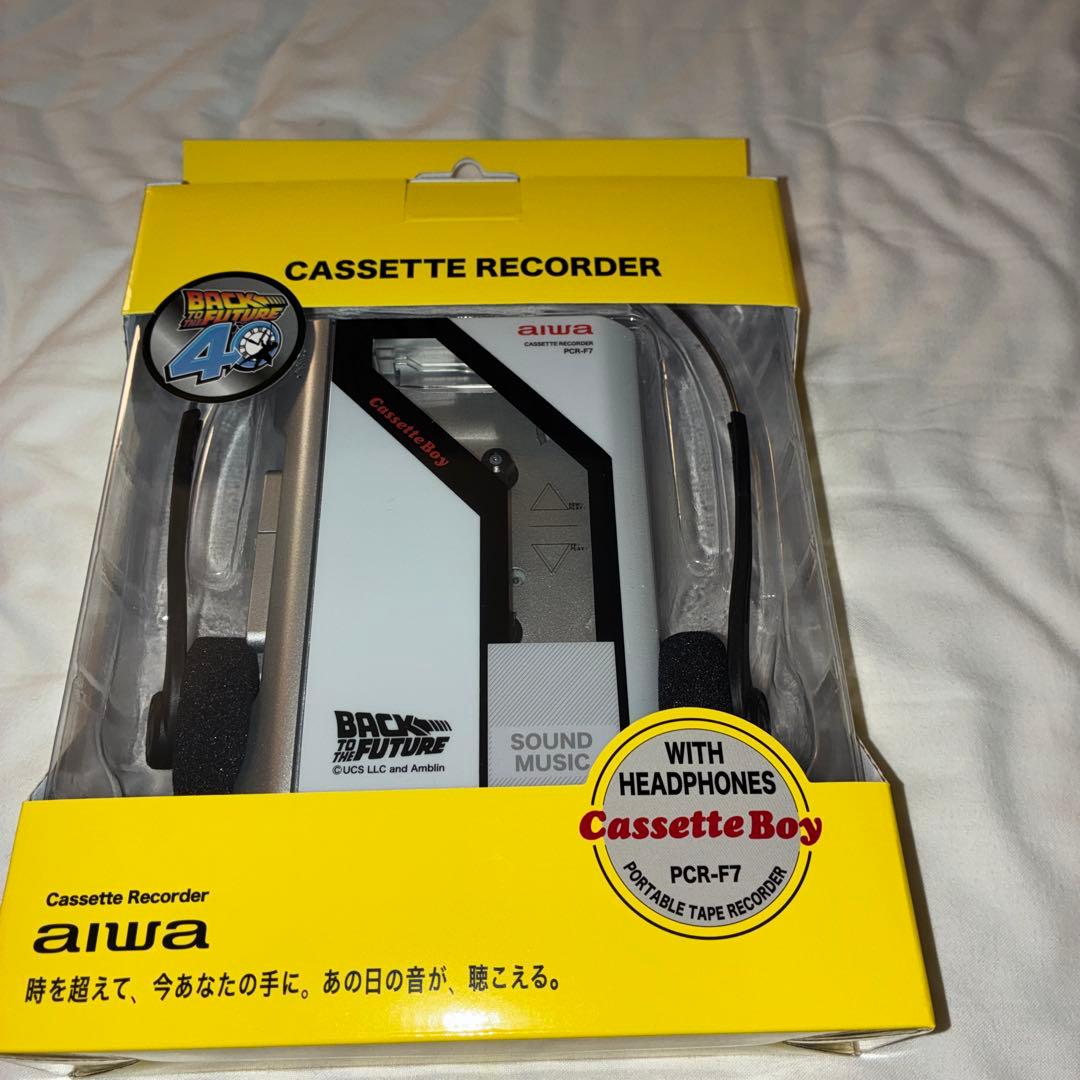 aiwa カセットレコーダー PCR-F バック トゥ ザ フューチャー ドンキAIWA