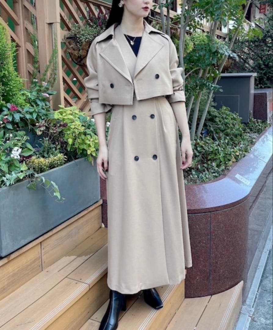 Lagunamoon 2WAYバイ トレンチコートS Lagunamoon