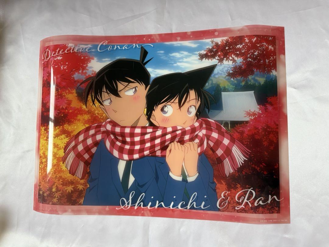 名探偵コナン　工藤新一　毛利蘭　まとめ　セット　複製原画　ポスター　バッジ 名探偵コナン 工藤新一 毛利蘭 まとめ セット 複製原画 ポスター